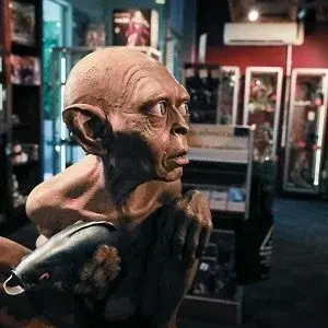 Gollum at The Weta Workshops, Wellington